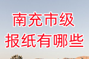 南充市級報紙有哪些